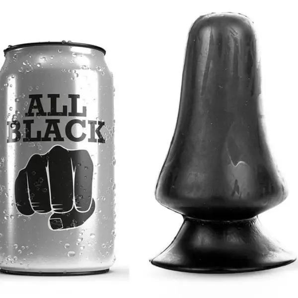 ALL BLACK - ANAAL PLUG 12 CM