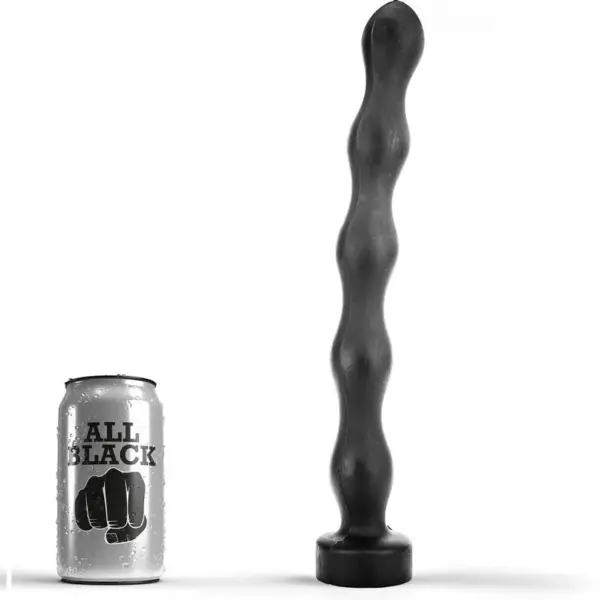 ALL BLACK - ANAAL PLUG BAL 32 CM
