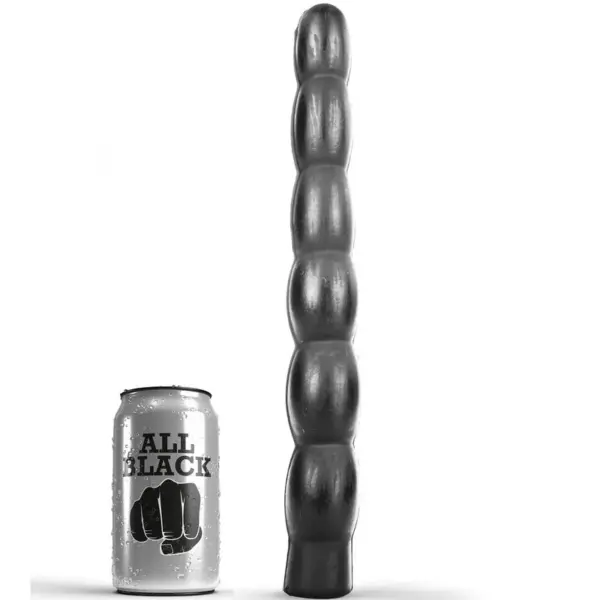 ALL BLACK - ANAAL DILDO 32 CM