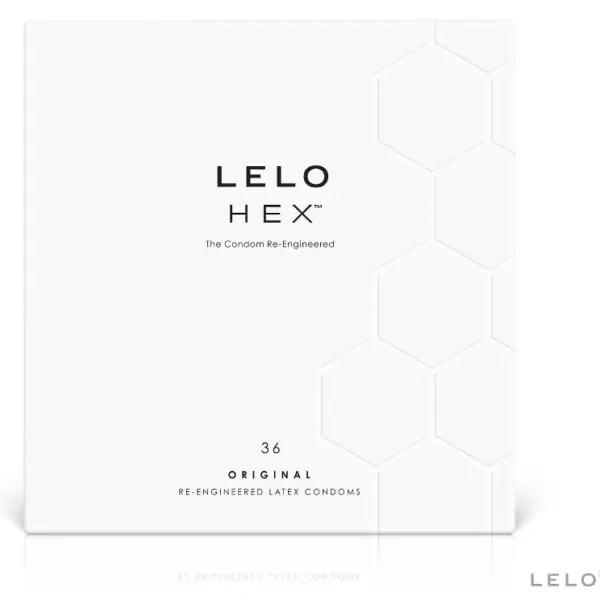 LELO - HEX CONDOOM DOOS 36 STUKS