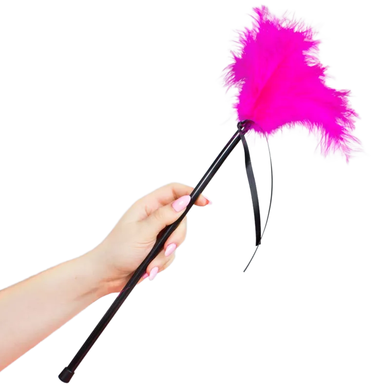 SECRETPLAY - ROZE VEERSTOFSTOF 40 CM