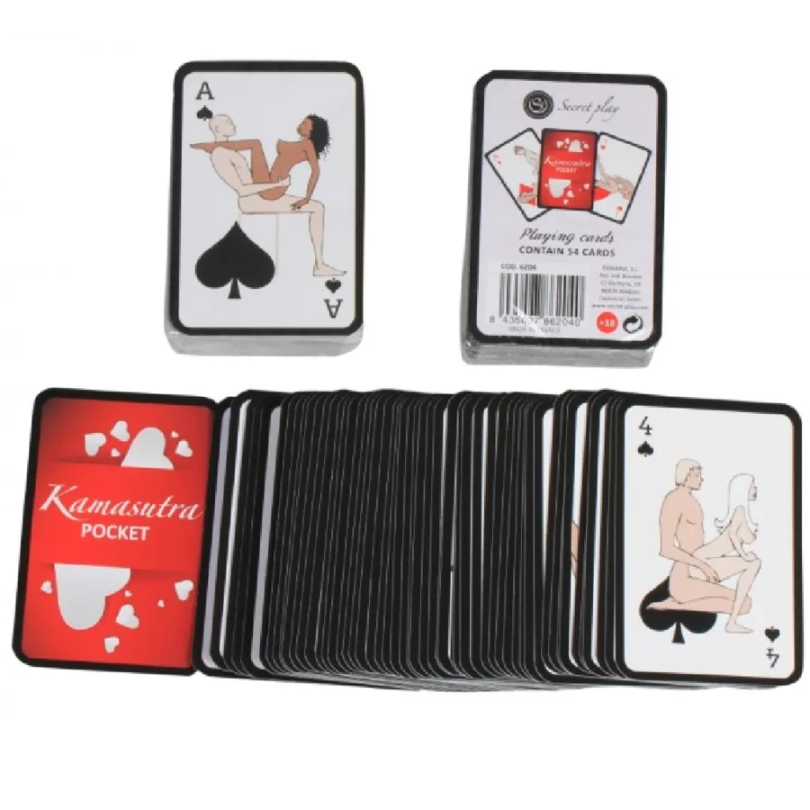 SECRETPLAY - KAMASUTRA MINI KAARTEN (ES/EN/PT/IT/FR/DE)