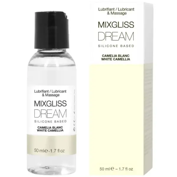 MIXGLISS - DROOM SILICONEN GLIJMIDDEL WIT CAMELLIA 50 ML