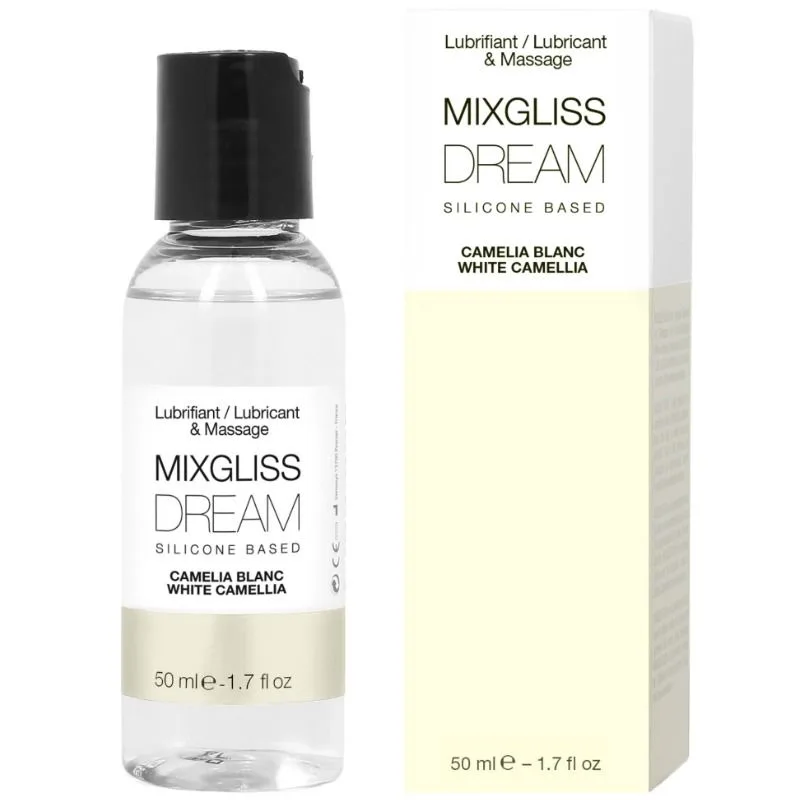 MIXGLISS - DROOM SILICONEN GLIJMIDDEL WIT CAMELLIA 50 ML