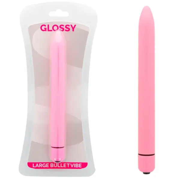GLOSSY - SLANKE VIBRATOR ROZE