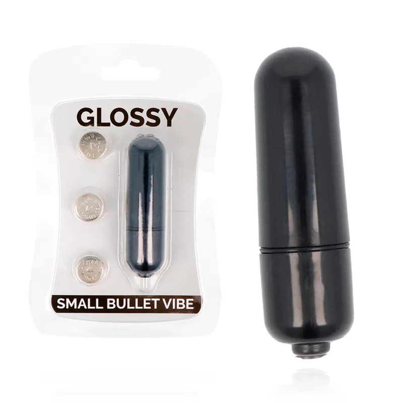 GLOSSY - KLEINE ZWARTE TRILLENDE KOGEL