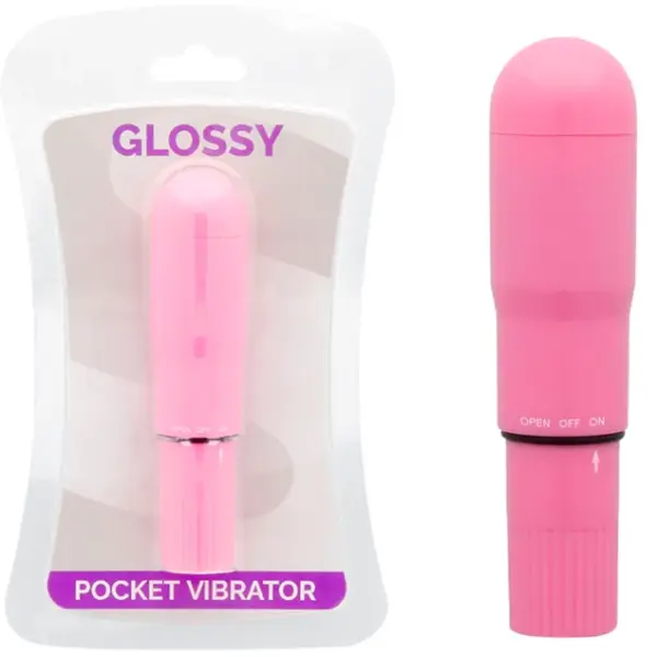 GLOSSY - FEL ROZE VIBRERENDE ZAK