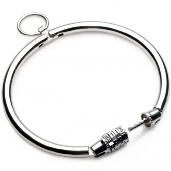 METAL HARD - METALEN KETTING MET COMBINATIESLUITING 12 CM