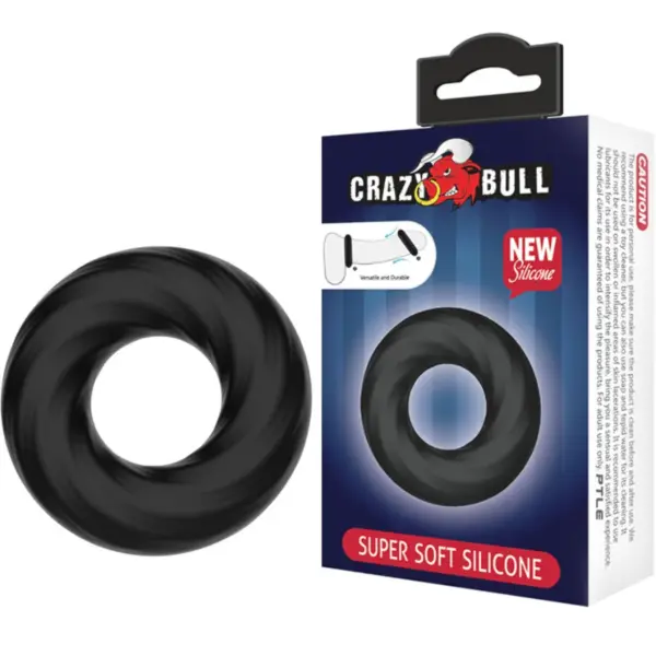CRAZY BULL - SPIRAL SILICONEN RING
