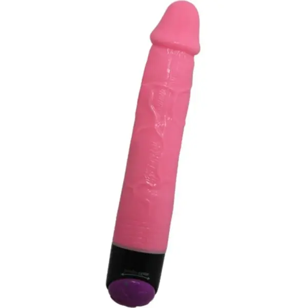 BAILE - KLEURRIJKE SEX REALISTISCHE VIBRATOR ROZE 23 CM