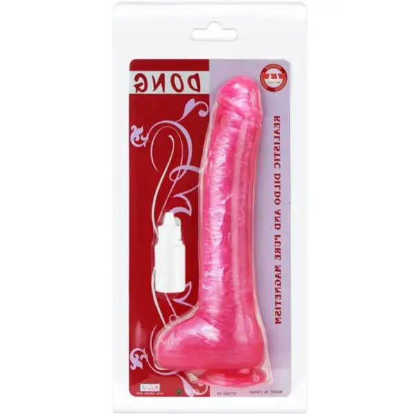 BAILE - ROZE REALISTISCHE DILDO DONG MET ZUIGNAP