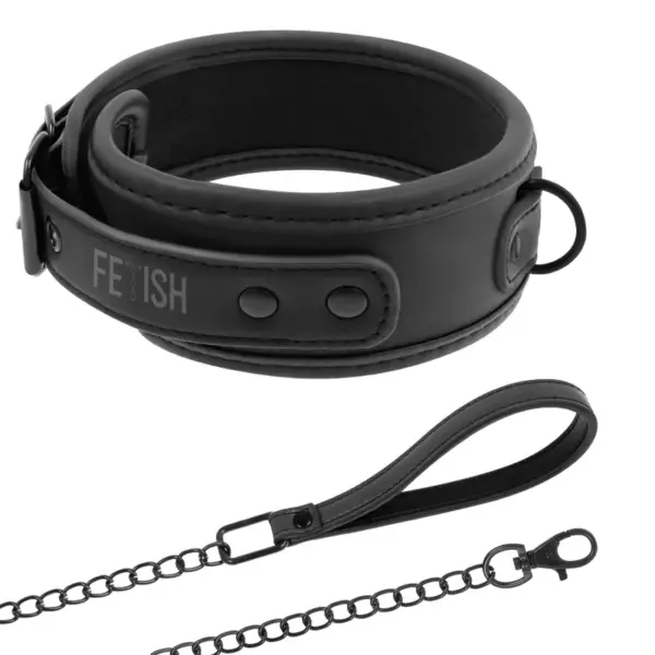 FETISH SUBMISSIVE - NOPREEN GEVOERDE KETTINGKRAAG
