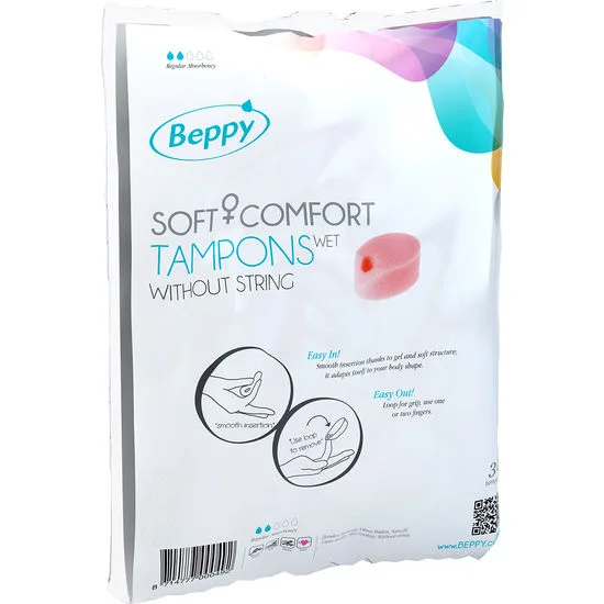 BEPPY - GLIJMIDDEL TAMPONS 30 STUKS