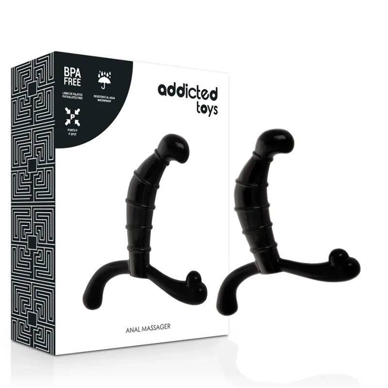 ADDICTED TOYS - PROSTAAT ANAAL PLEZIER ZWART