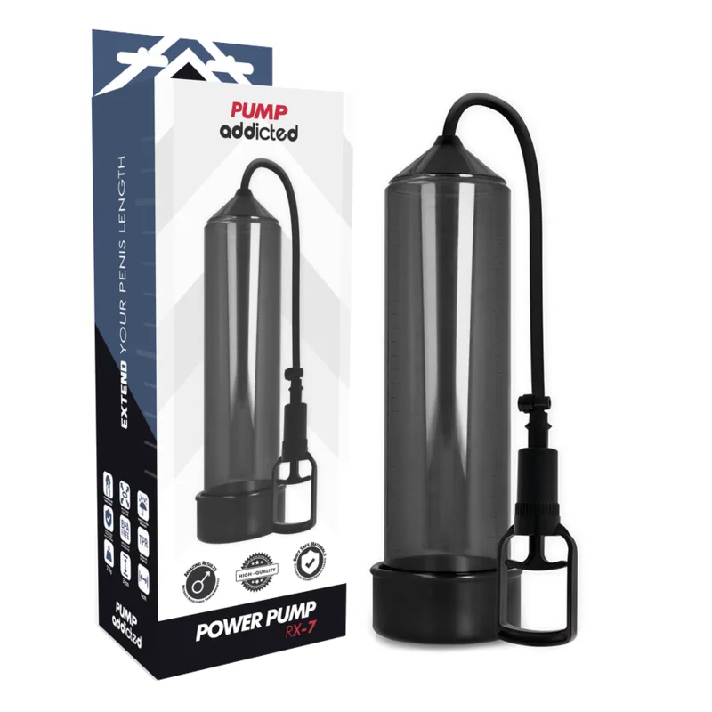 PUMP ADDICTED - ERECTIEPOMP RX7 ZWART