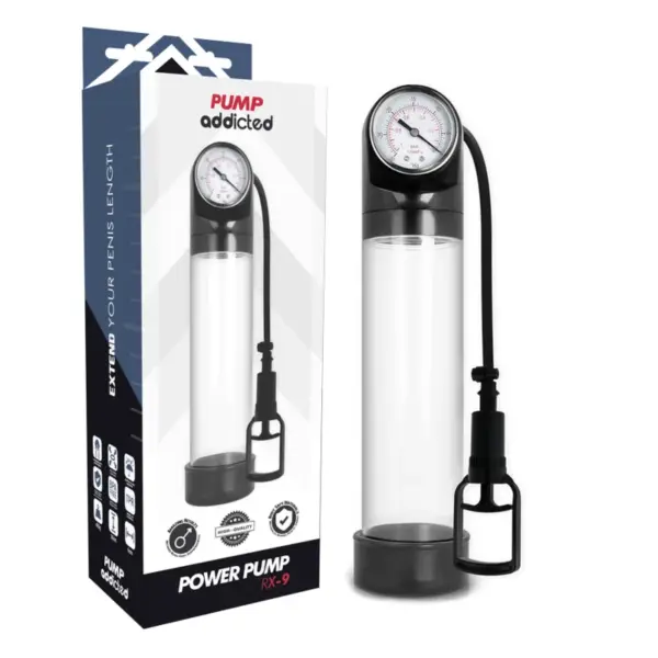 PUMP ADDICTED - RX9 TRANSPARANTE ERECTIEPOMP