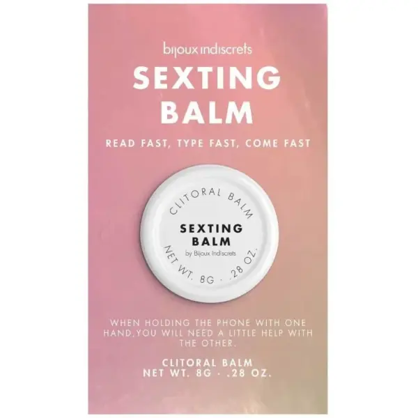 BIJOUX INDISCRETS - CLITHERAPIE BALSEM CLITORIS SEXTING BALSEM