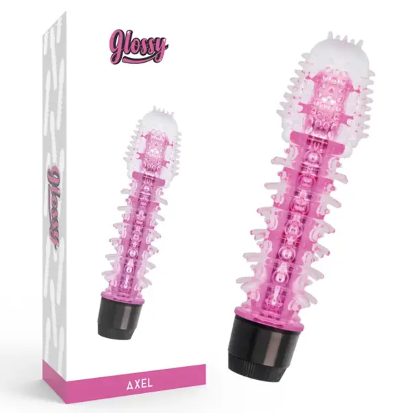 GLOSSY - AXEL VIBRATOR ROZE