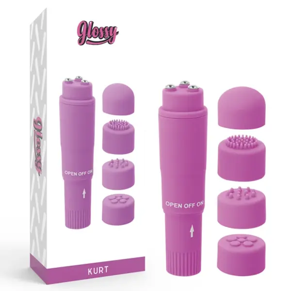 GLOSSY - ZAK KURT MASSAGER LILA