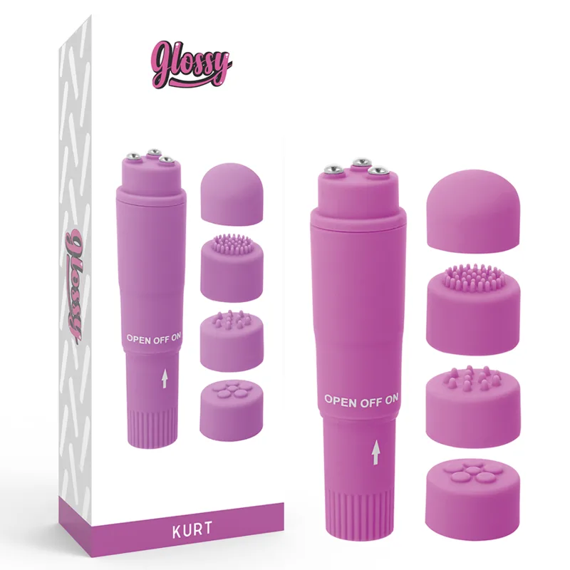 GLOSSY - ZAK KURT MASSAGER LILA