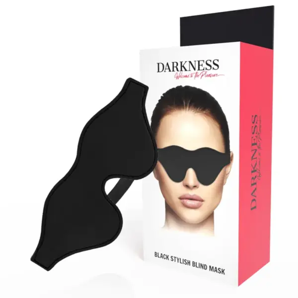 DARKNESS - ZWART OGENMASKER