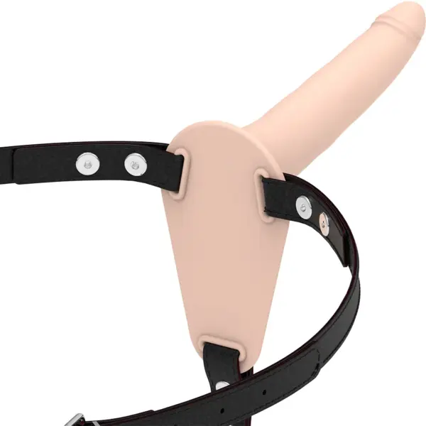FETISH SUBMISSIVE HARNESS - SILICONEN VLEES 15 CM