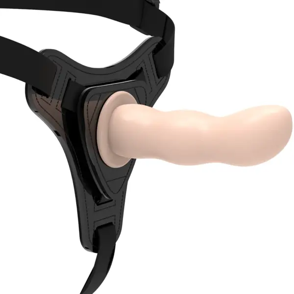 FETISH SUBMISSIVE HARNESS - SILICONEN VLEES G-SPOT 12,5 CM