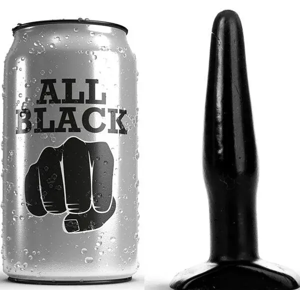 ALL BLACK - ZWARTE STEKKERS 11 CM