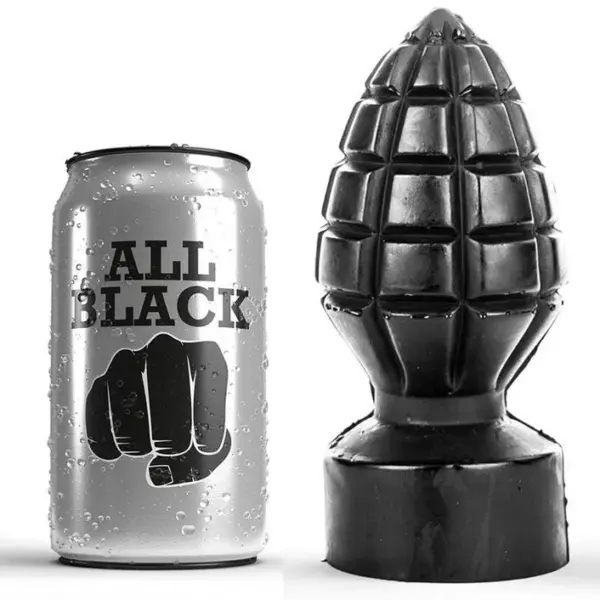 ALL BLACK - 14 CM ANAAL PLUG