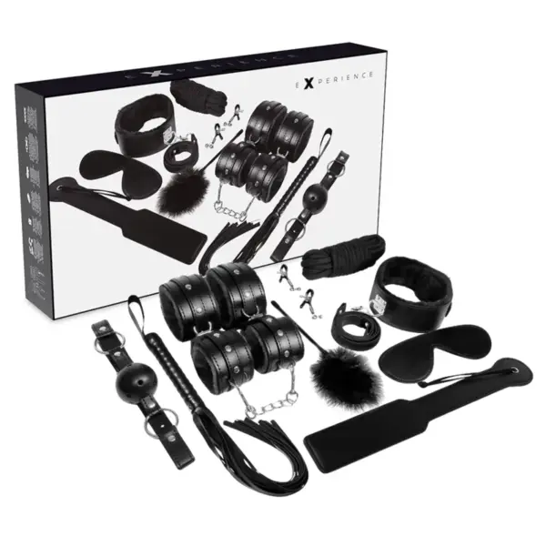 EXPERIENCE - BDSM FETISH KIT ZWARTE SERIE