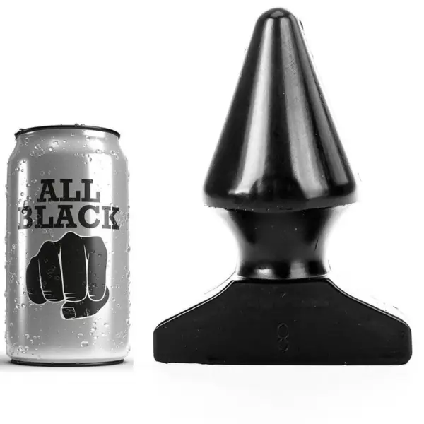 ALL BLACK - ANAAL PLUG 17 CM