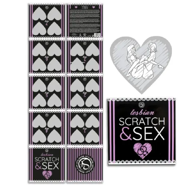 SECRETPLAY - SCRATCH & SEX GAME VOOR STELLEN LESBISCHE STANDJES (ES/EN/FR/PT/DE)