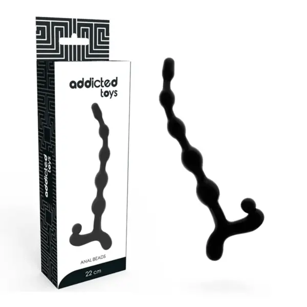 ADDICTED TOYS - ANALE BALLEN 22 CM ZWART