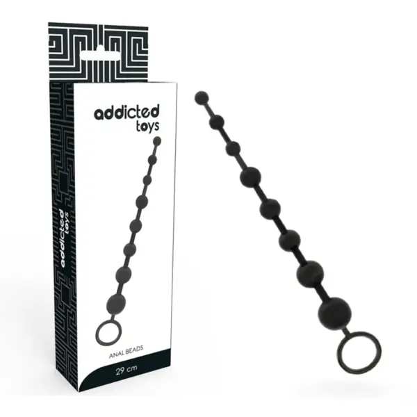 ADDICTED TOYS - ANALE KRALEN 29 CM ZWART