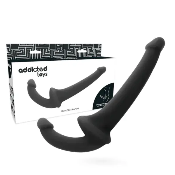 ADDICTED TOYS - ZWARTE DILDO ZONDER HARNAS