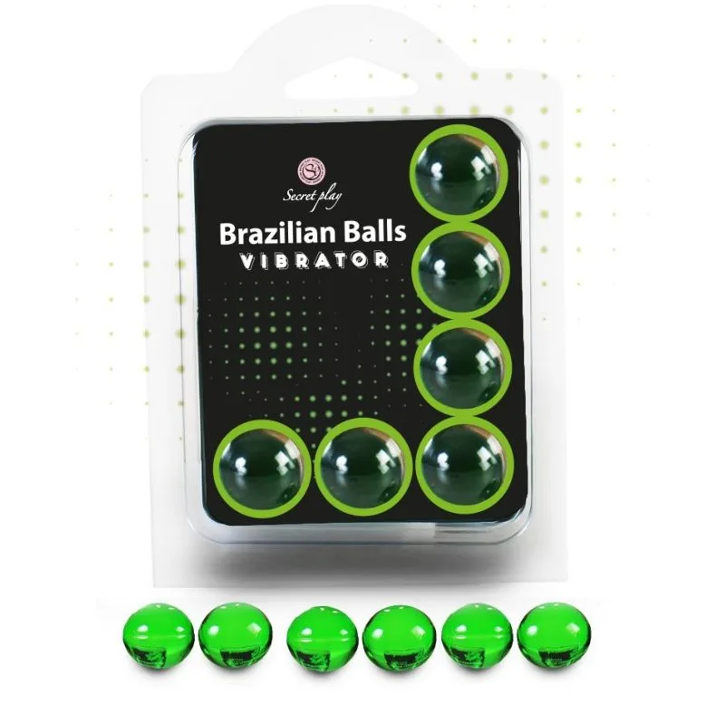 SECRETPLAY - SET 6 BRAZILIAANSE BALLEN VIBRATOR
