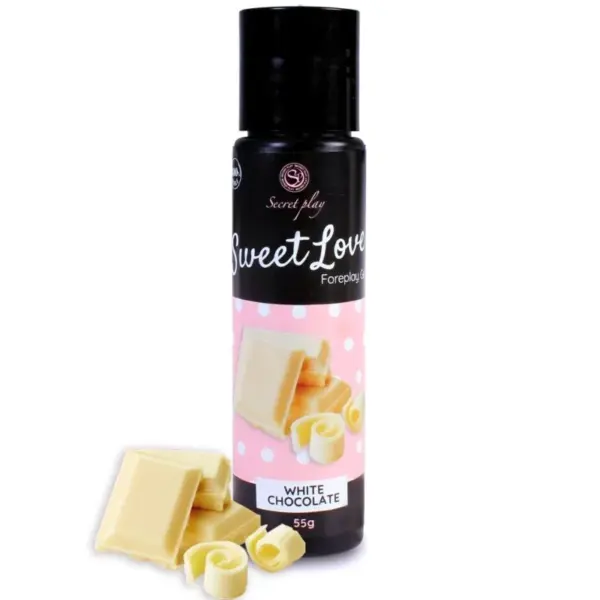 SECRETPLAY - ZOETE LIEFDE WITTE CHOCOLADEGEL 60 ML