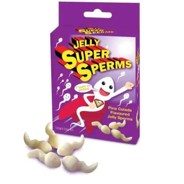 SPENCER & FLEETWOOD - JELLY SUPER SPERM JELLIES SPERMA VORM 120 GR