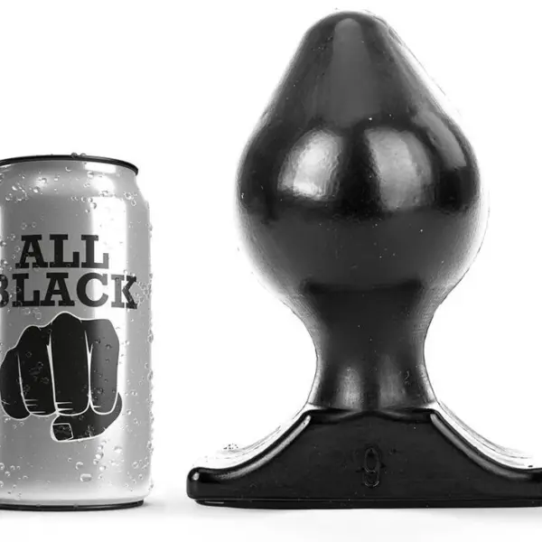 ALL BLACK - STEKKER 16,5 CM