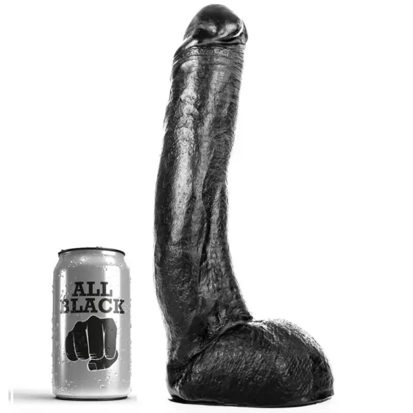 ALL BLACK - 29 CM GEBOGEN DONG