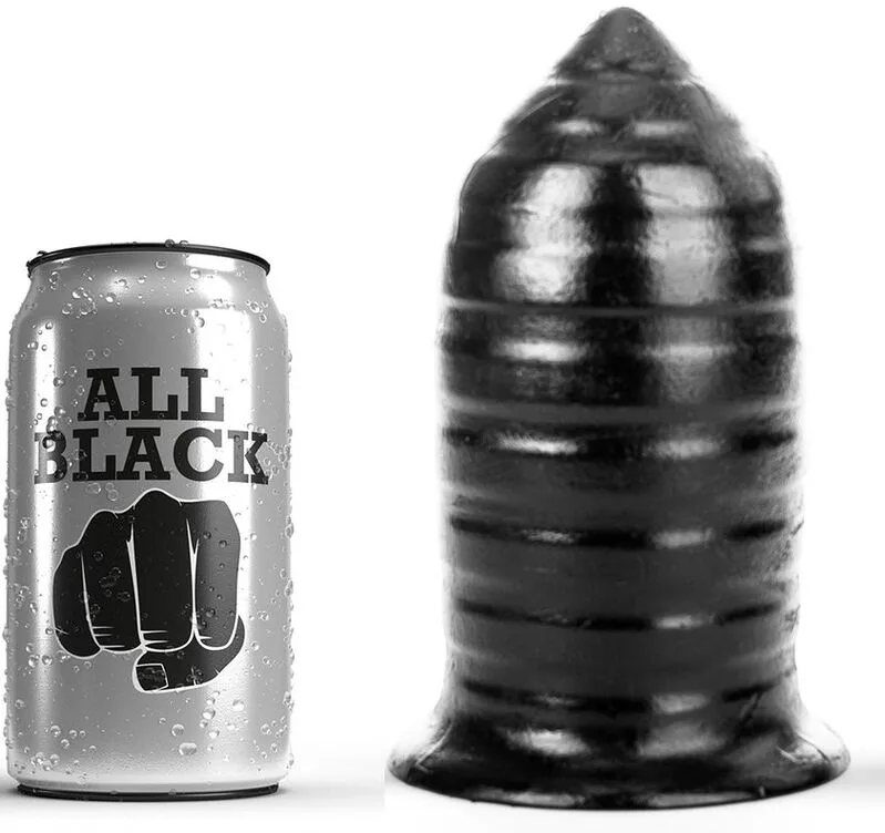 ALL BLACK - ANAAL PLUG 16 CM