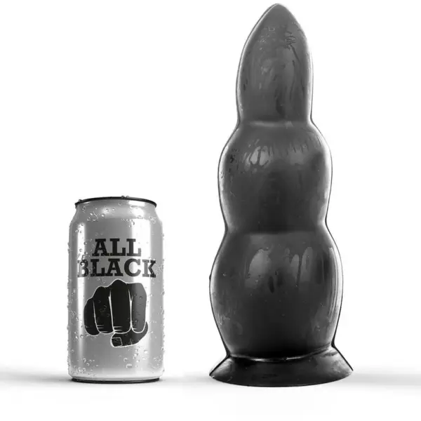 ALL BLACK - ANAAL PLUG 23 CM