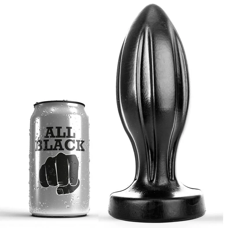 ALL BLACK - ANAAL PLUG 21 CM