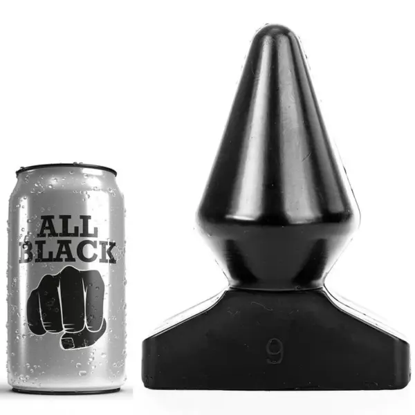 ALL BLACK - ANAAL PLUG 18,5 CM