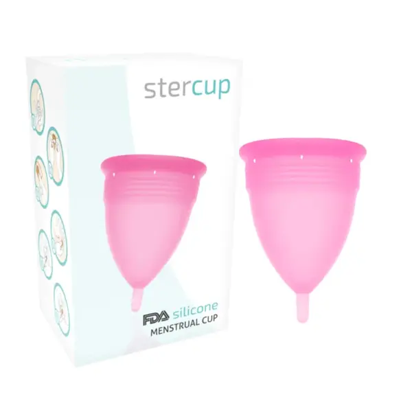 STERCUP - FDA SILICONEN ROZE MENSTRUATIECUP - MAAT S