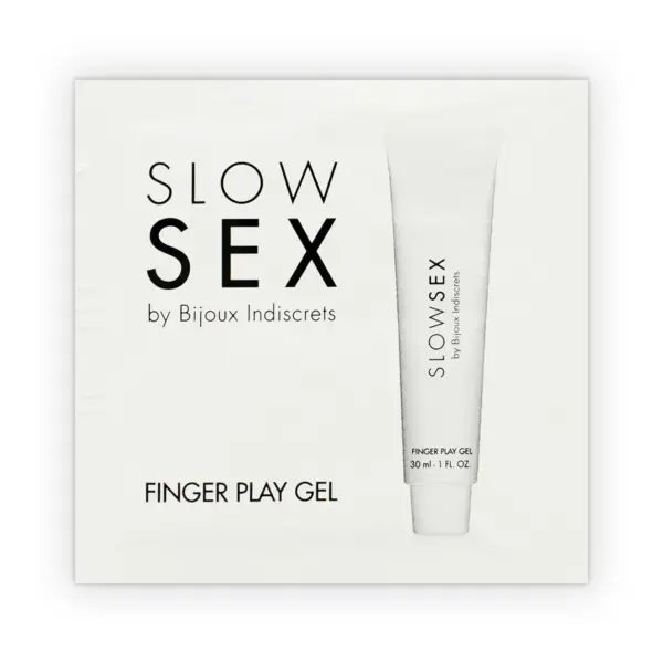 BIJOUX INDISCRETS - SLOW SEX FINGER PLAY MASSAGE GEL ENKELE DOSIS