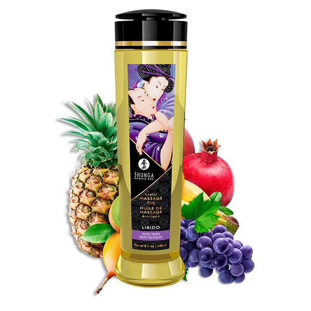SHUNGA - LIBIDO EROTISCHE MASSAGE OLIE 240 ML
