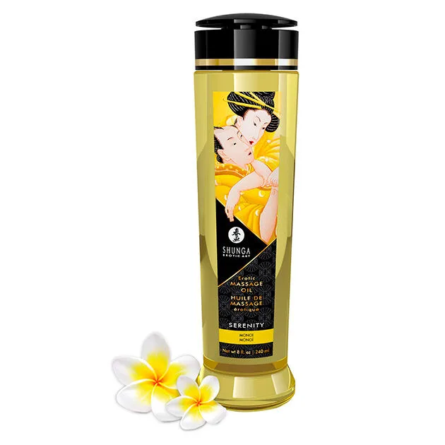 SHUNGA - SERENITY EROTISCHE MASSAGEOLIE 240 ML