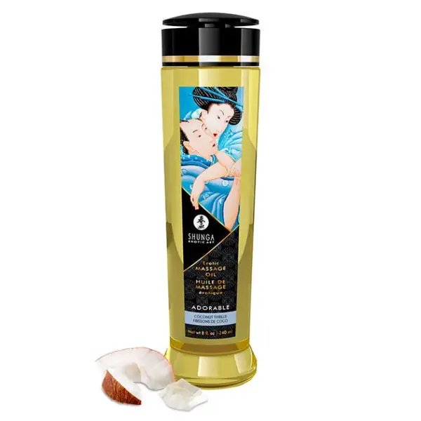 SHUNGA - SCHATTIGE EROTISCHE MASSAGEOLIE 240 ML