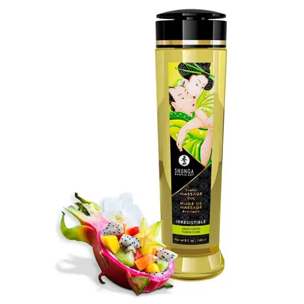 SHUNGA - ONWEERSTAANBARE EROTISCHE MASSAGEOLIE 240ML